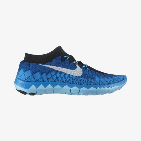 Nike free black and blue Clearance