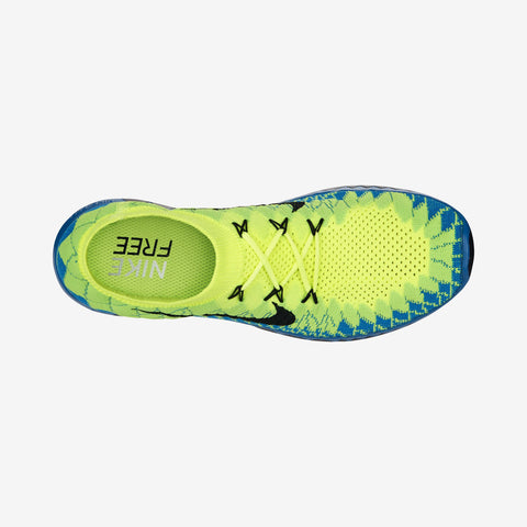 Free run top flyknit mens green